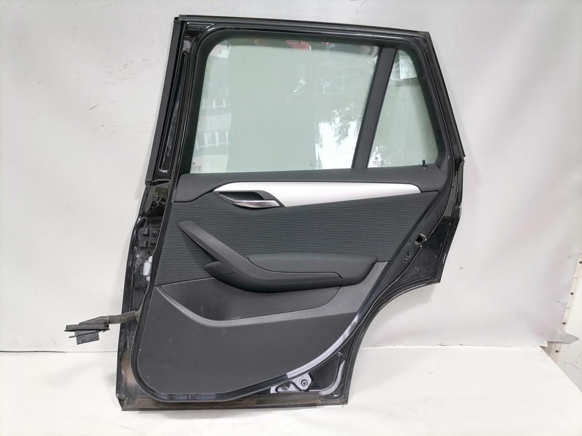 BMW X1 E84 original T&uuml;r hinten rechts 475 Blacksapphire Rohbau Bj.2013